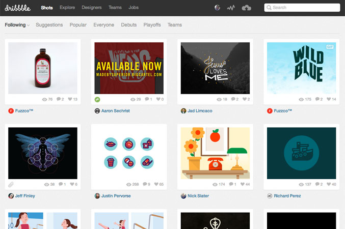 I was recently invited to join Dribbble and am proud to be a member of such a great community.