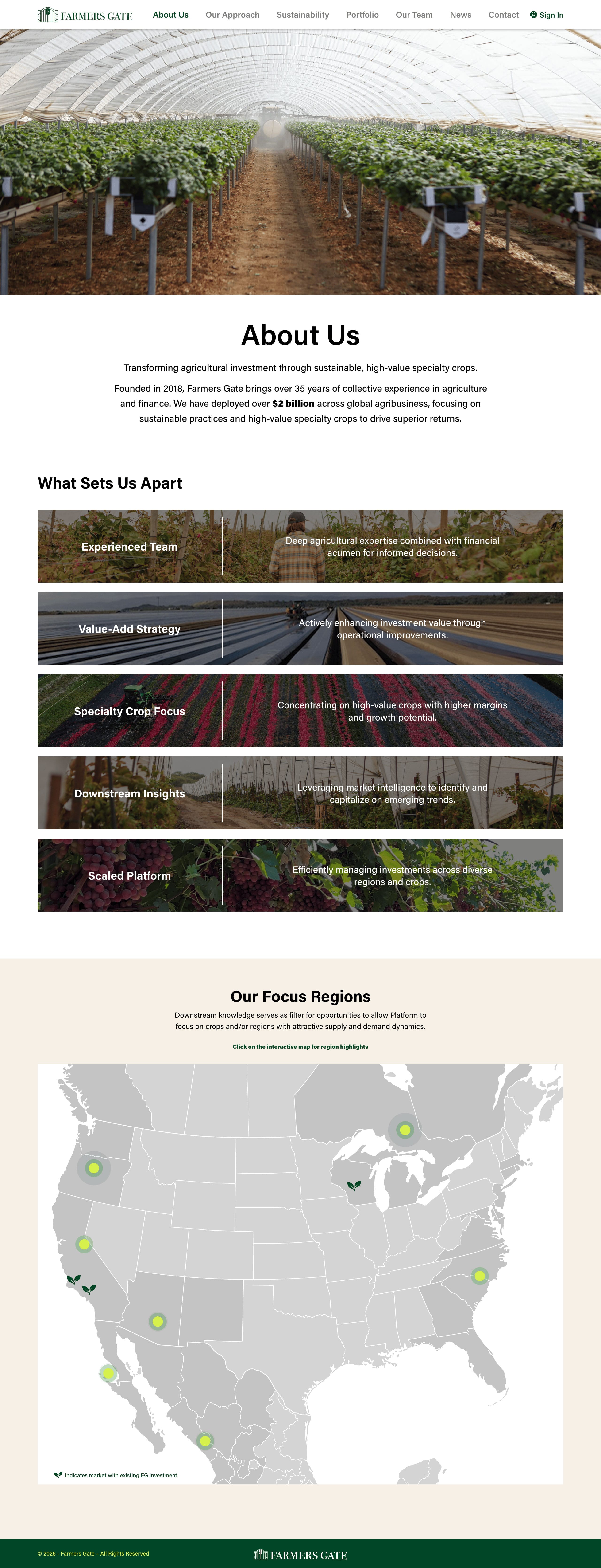 Farmers Gate agricultural operations about page