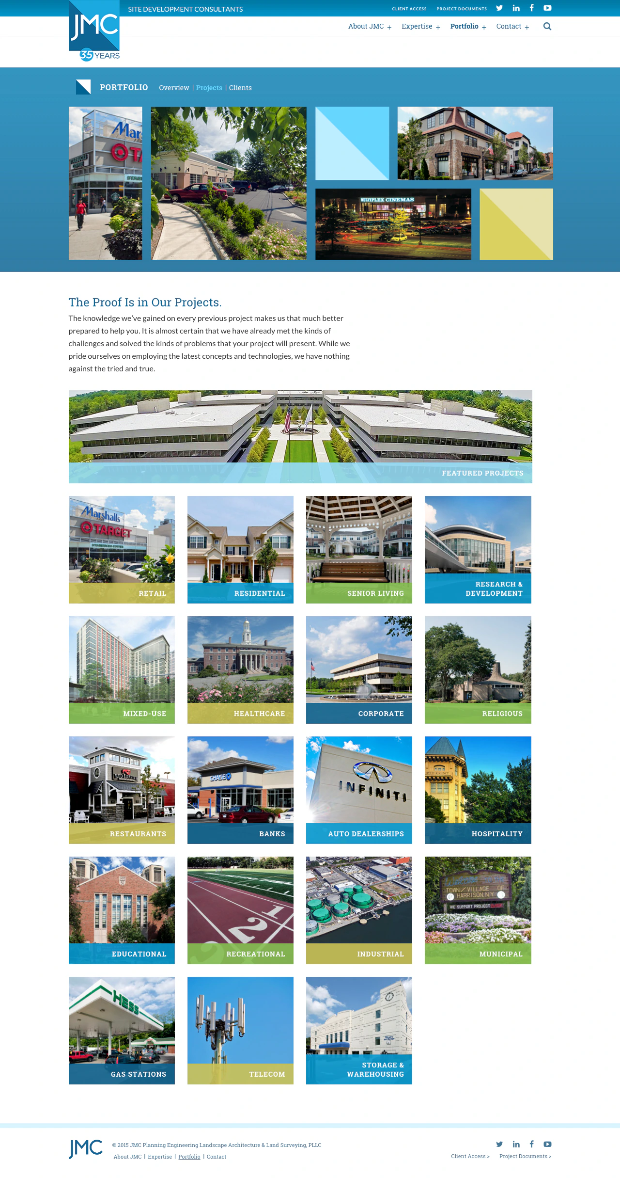 JMC project page with consulting work