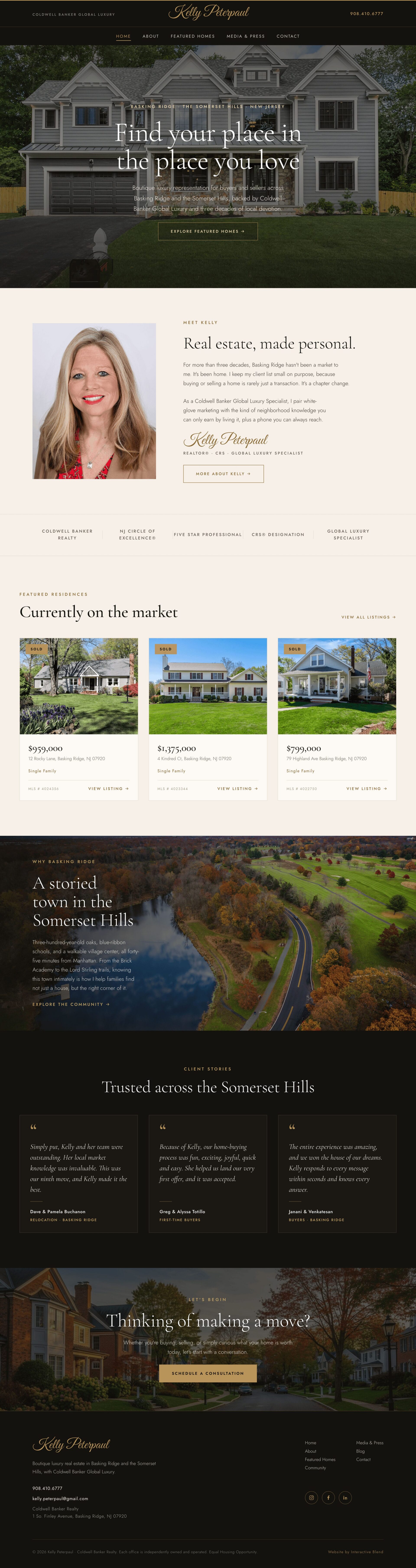 Kelly Peterpaul project screenshot
